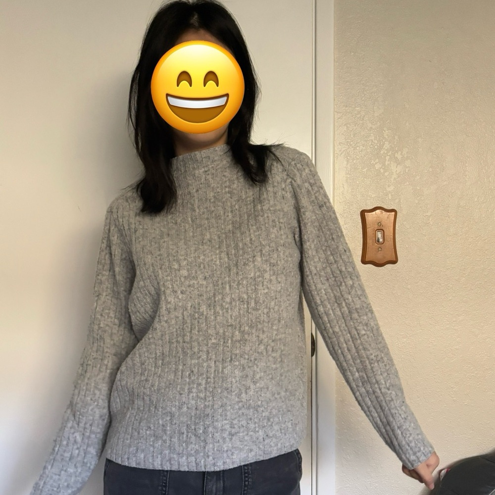 Oversized Gray Sweater